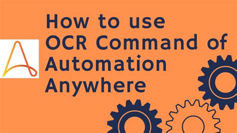 ocr automation anywhere|Using the OCR Feature .